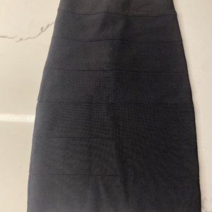 Bandage Black Sleek Skirt BEBE XS
